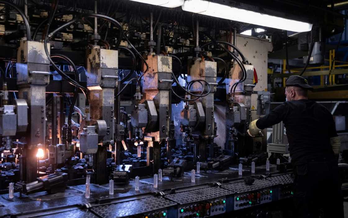 In the factory of Kleintettau, furnaces are powered by electricity, but around 40 percent of the industrial processes still require gas In the factory of Kleintettau, furnaces are powered by electricity, but around 40 percent of the industrial processes still require gas