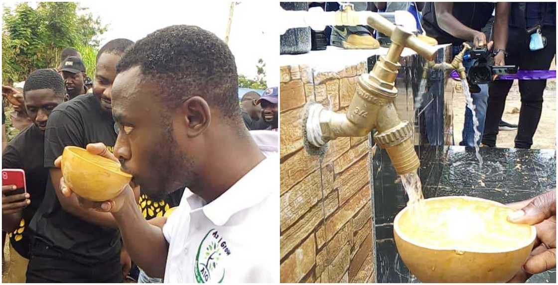 Miawani in Eastern Region finally gets borehole Miawani in Eastern Region finally gets borehole