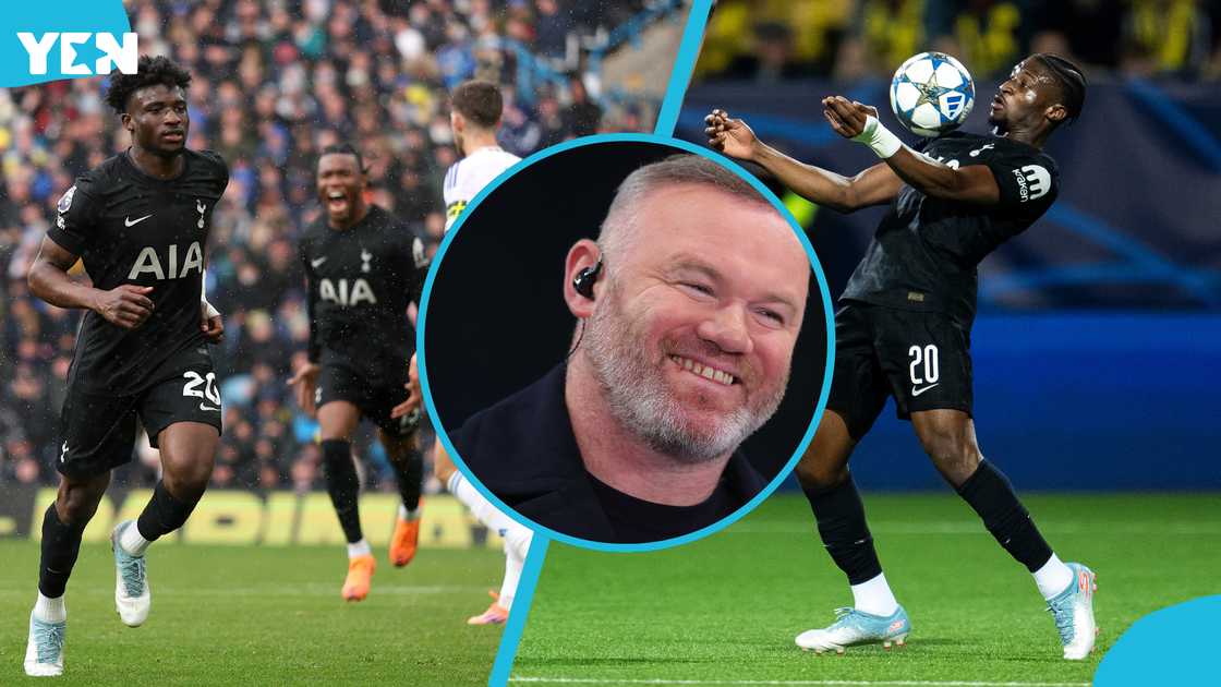 Mohammed Kudus, Tottenham Hotspur, Wayne Rooney, Premier League 2025/26, Spurs vs Leeds, Kudus debut goal, EPL assists leader, Mathys Tel, top dribbler Premier League