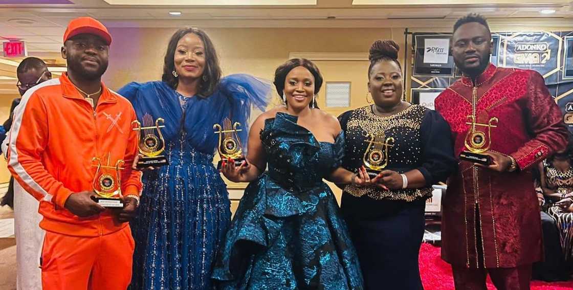 Some recipients of Ghana Music Awards USA Some recipients of Ghana Music Awards USA
