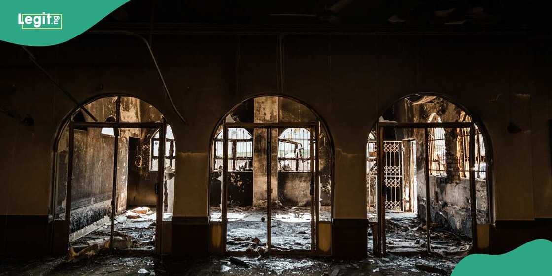 Tension as man sets Kano mosque on fire during prayers