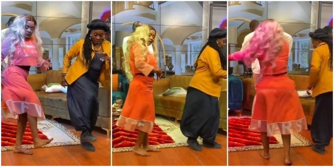 Nana Ama McBrown & Akosua Agyapong Nana Ama McBrown & Akosua Agyapong