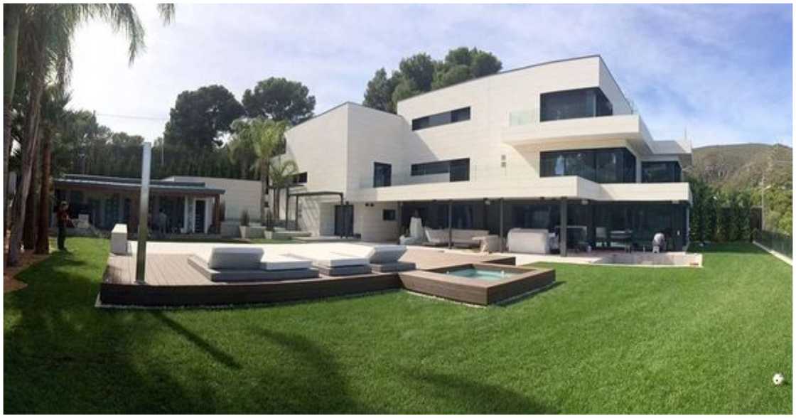 The compound of the house The compound of the house