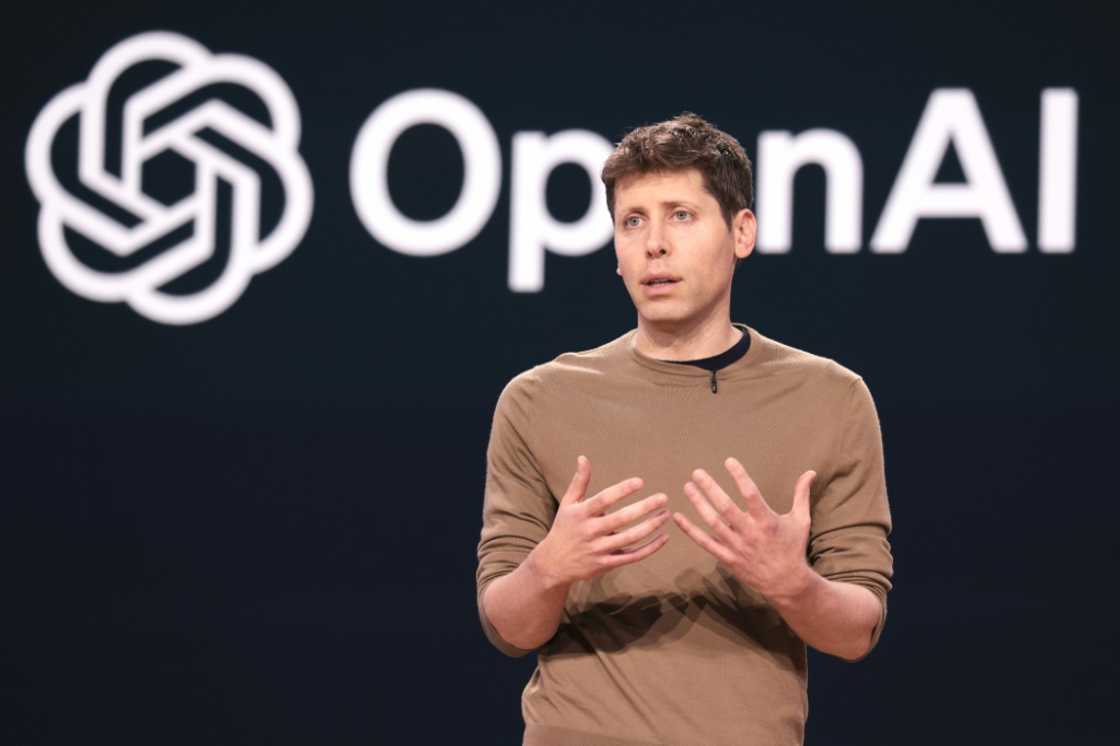 OpenAI CEO Sam Altman speaks during the Microsoft Build conference in Seattle on May 21, 2024