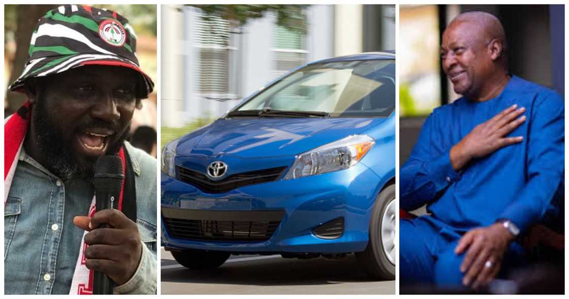 Michael Afranie praises John Mahama for gifting him a car Michael Afranie praises John Mahama for gifting him a car