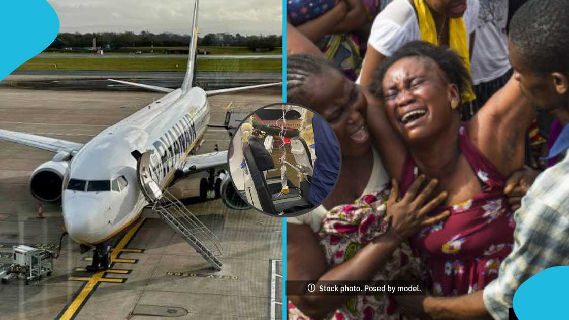 Ryanair flight incident, Boeing 737-800 window failure, passenger partially sucked out, Thessaloniki to Memmingen flight, cabin pressure loss, emergency landing, aviation safety investigation, passenger rescue onboard, window struck,debris Ryanair flight incident, Boeing 737-800 window failure, passenger partially sucked out, Thessaloniki to Memmingen flight, cabin pressure loss, emergency landing, aviation safety investigation, passenger rescue onboard, window struck,debris