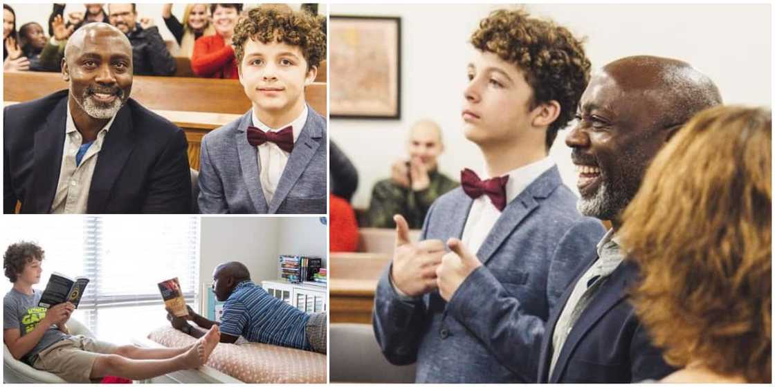 Single dad becomes foster father of 13-year-old American boy who was left at the hospital Single dad becomes foster father of 13-year-old American boy who was left at the hospital