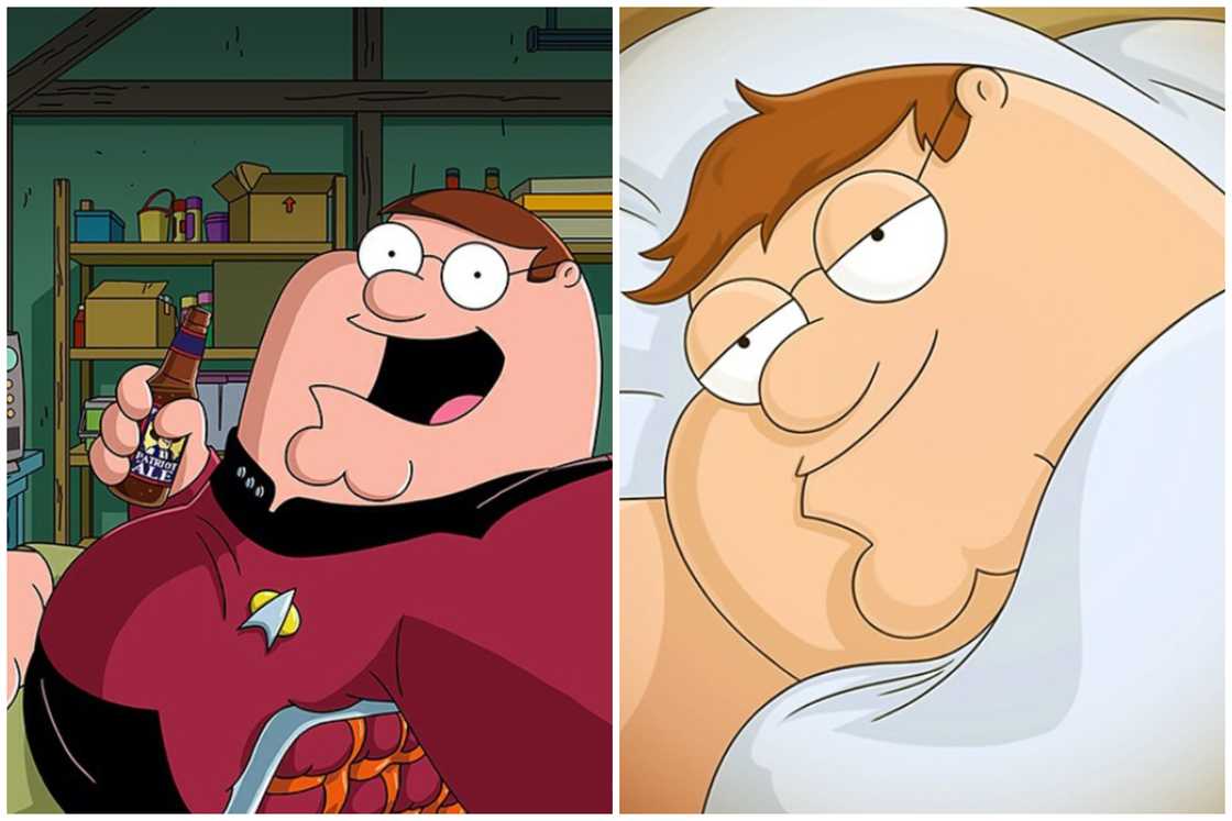 Fat cartoon character Fat cartoon character