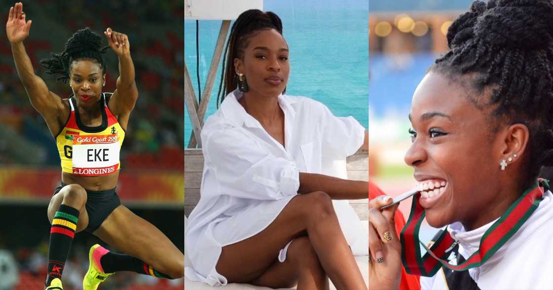 Nadia Eke: Meet the Beautiful Triple Jumper To Lead Ghana At The Tokyo Olympics