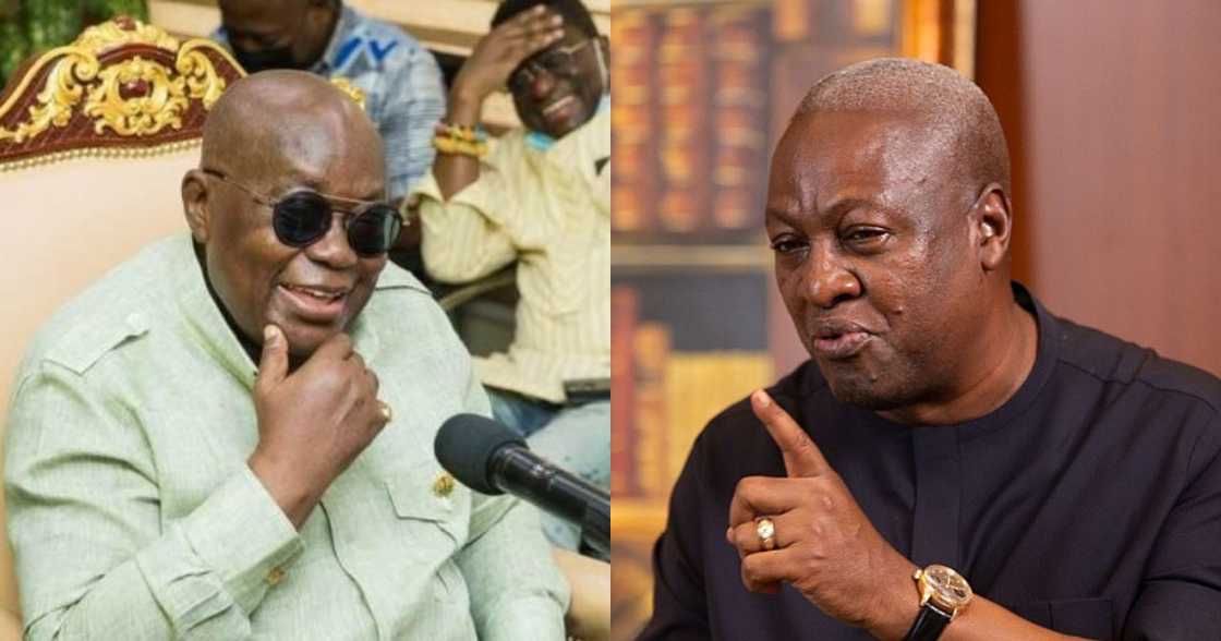 Mahama accuses Akufo-Addo of abandoning old projects and starting new ones Mahama accuses Akufo-Addo of abandoning old projects and starting new ones