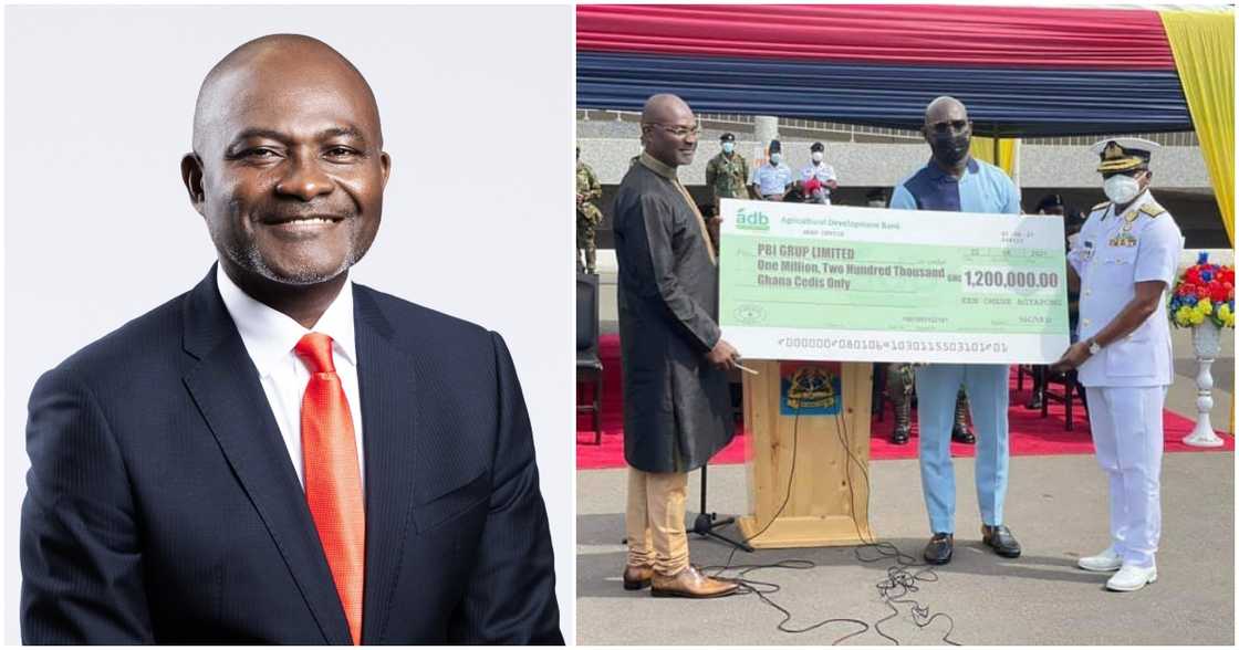 Ken Agyapong says major of military men and women support his presidential bid. Ken Agyapong says major of military men and women support his presidential bid.