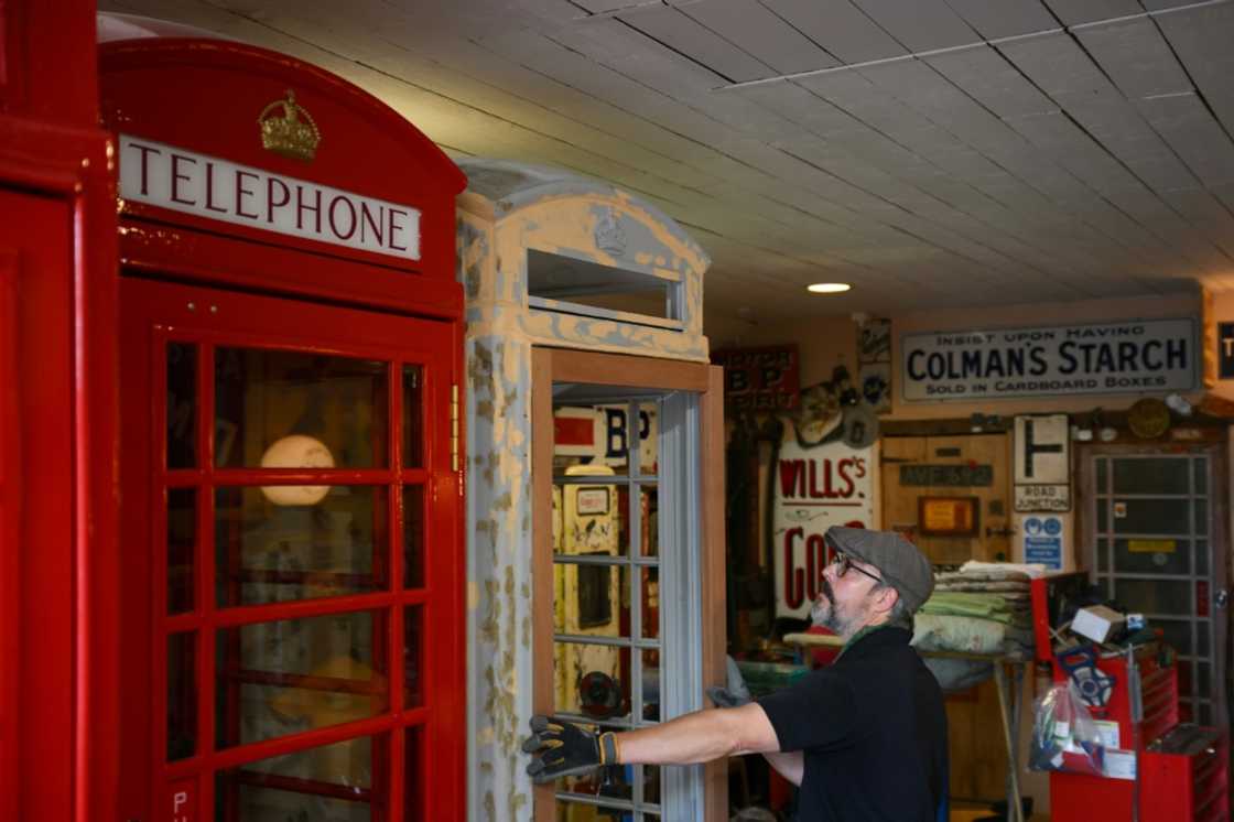 Burge turned his passion for collecting British memorabilia into a full-time business called 'Remember When UK' Burge turned his passion for collecting British memorabilia into a full-time business called 'Remember When UK'