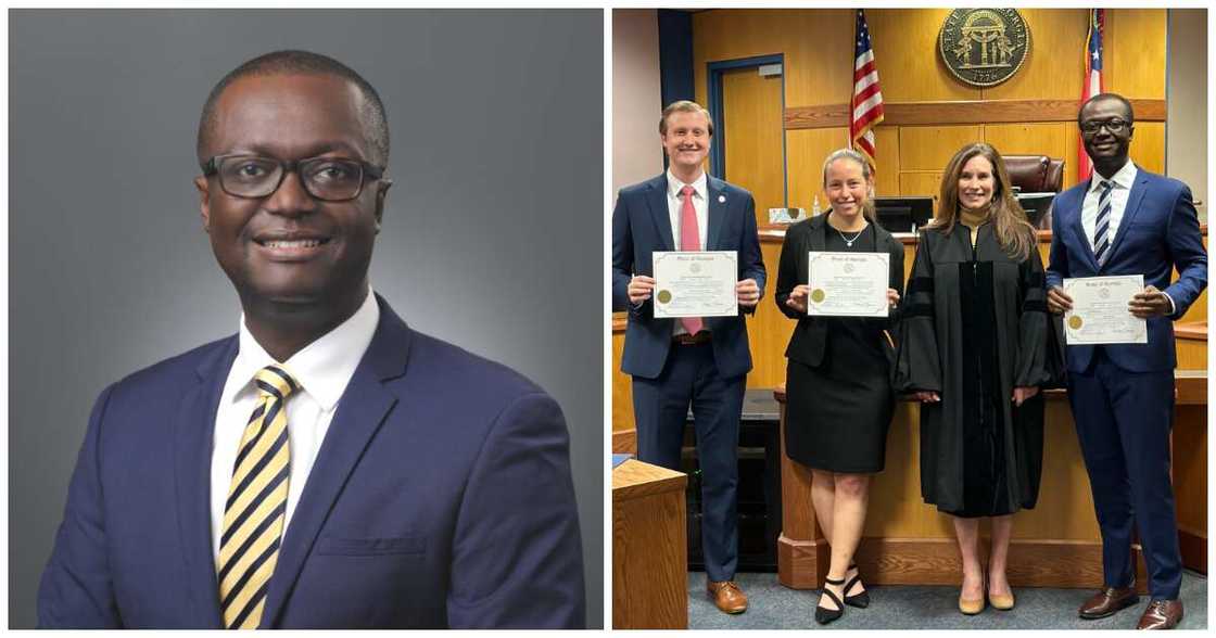 Valedictorian of Ghana School Of Law Sworn In As An Attorney In Georgia