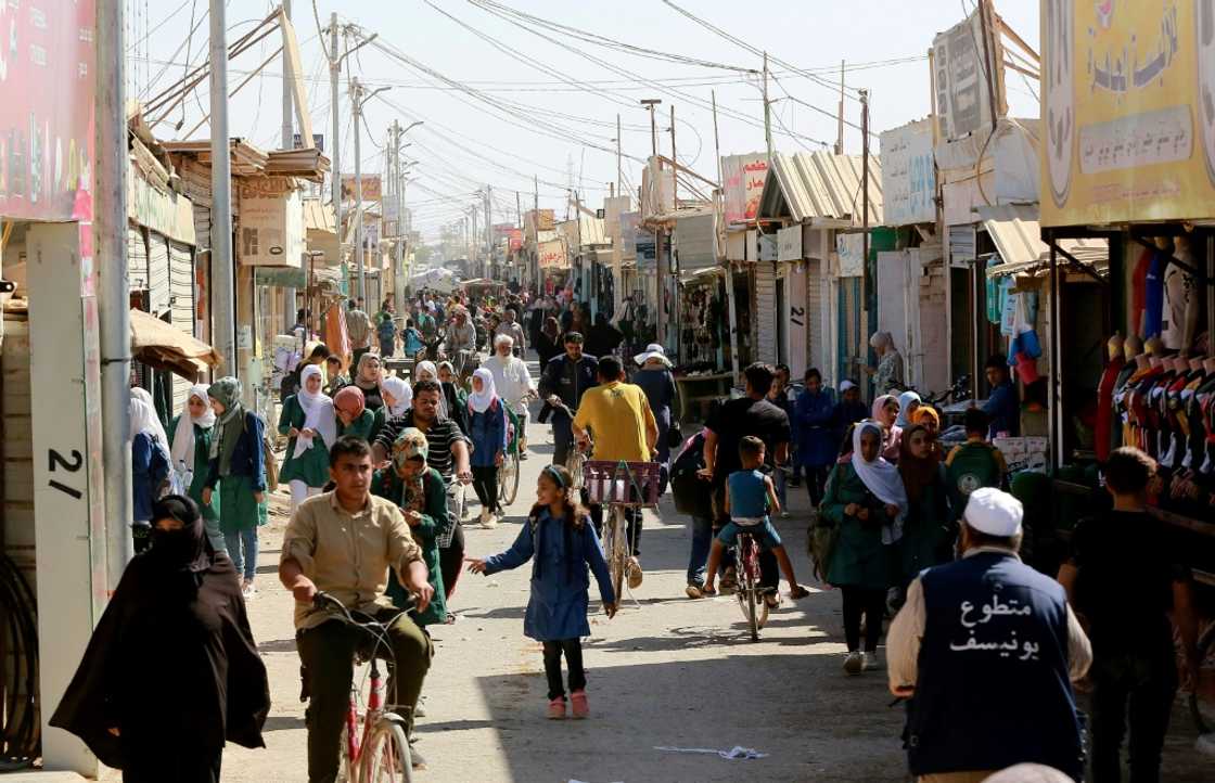 Zaatari camp, some 50 kilometres (30 miles) north of the capital Amman, is home to some 80,000 Syrian refugees, according to the United Nations