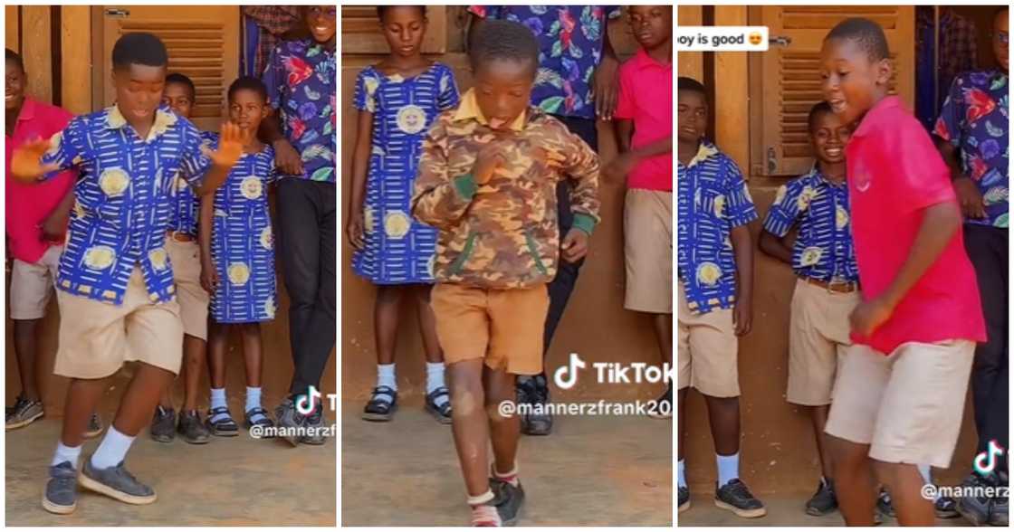 Photo of students dancing Photo of students dancing