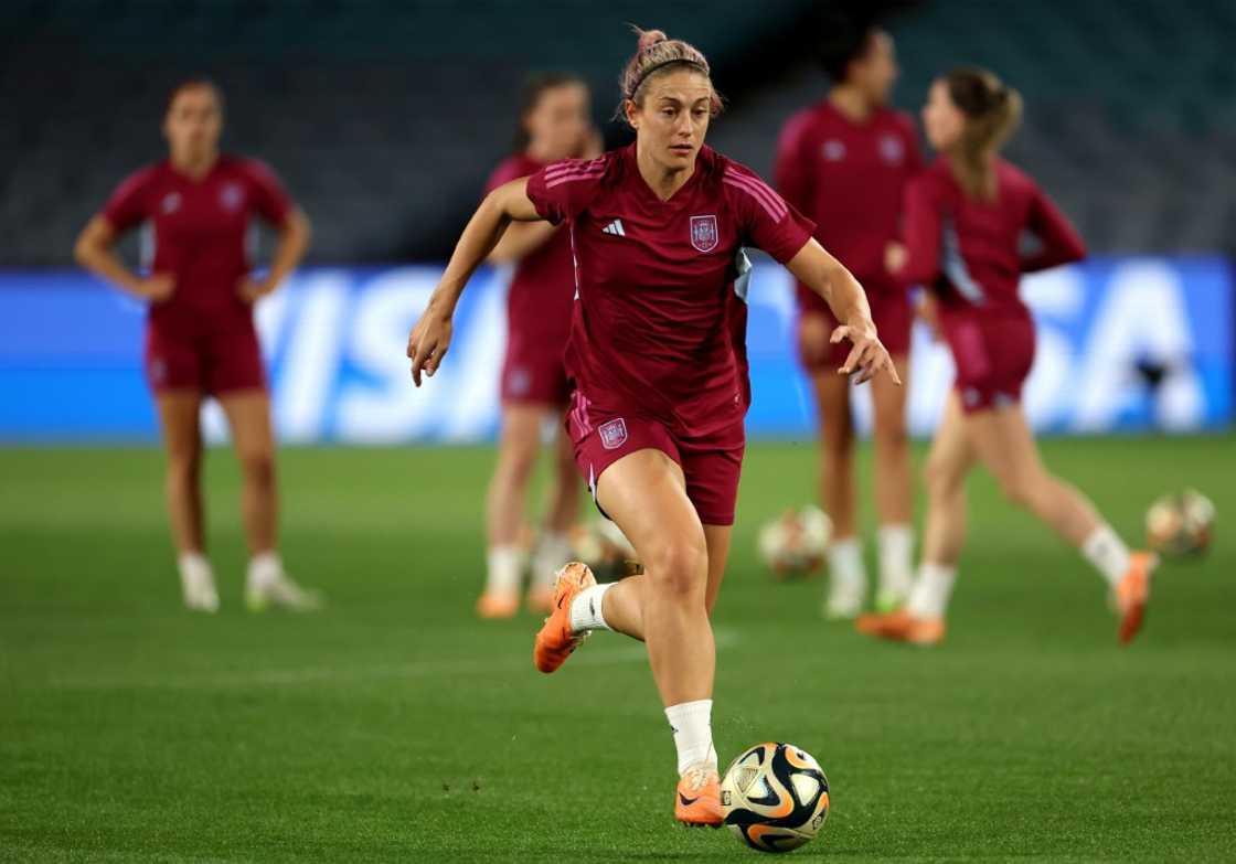 Spain's midfielder Alexia Putellas is among the women athletes available for Ultimate Team play in the FC 24 video game, part of efforts to reflect modern soccer