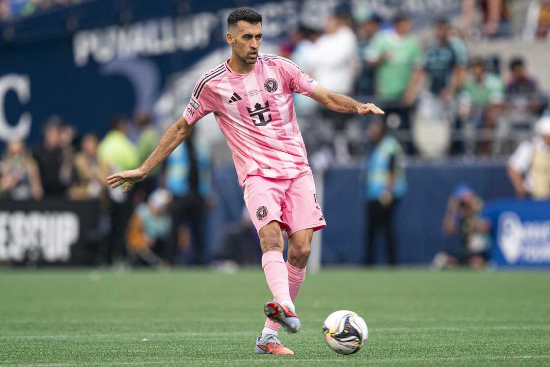 Lionel Messi and Sergio Busquets Inter Miami, Sergio Busquets MLS 2025 season, Barcelona midfield maestro Busquets, Busquets retirement social media reactions, Busquets Barcelona and Spain career, Sergio Busquets World Cup winner