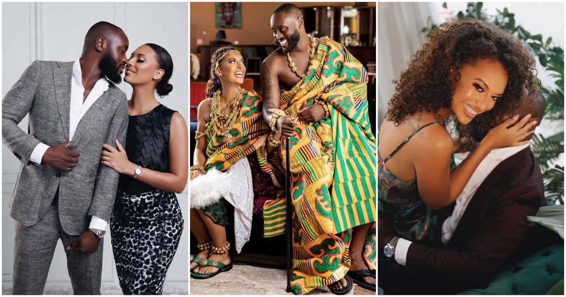 African Weddings: Ghanaian Bride With Perfect Silhouette Marries A Nigerian Man In A Ravishing Sleeveless Gown African Weddings: Ghanaian Bride With Perfect Silhouette Marries A Nigerian Man In A Ravishing Sleeveless Gown