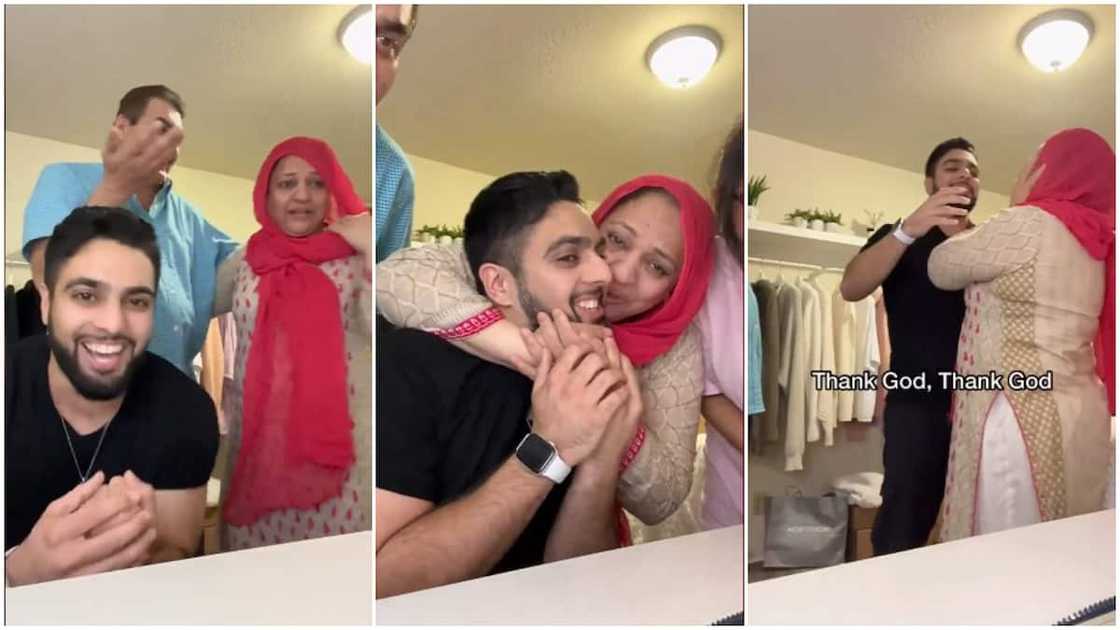 Wajeed's father said he can now retire. Wajeed's father said he can now retire.