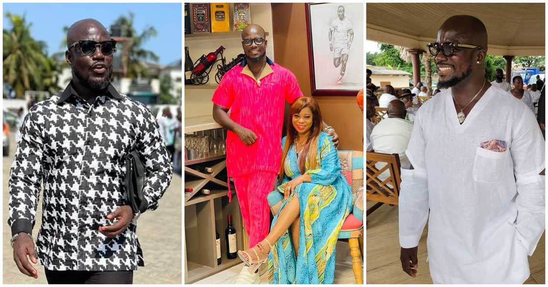 Stephen Appiah and his beautiful wife, Hannah Stephen Appiah and his beautiful wife, Hannah