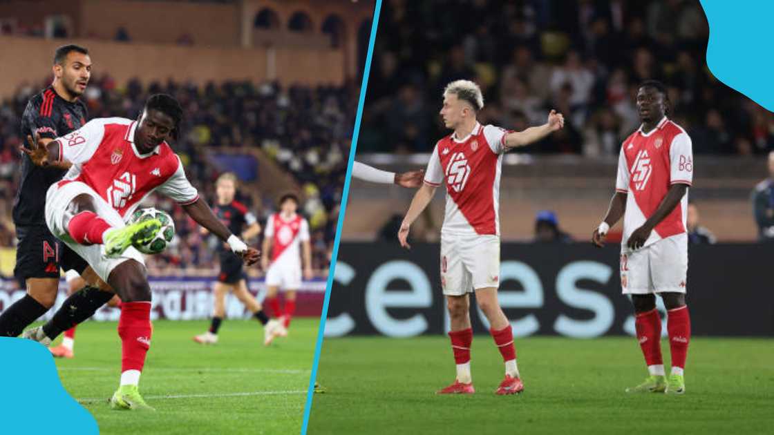 Mohammed Salisu features in Monaco defeat. Mohammed Salisu features in Monaco defeat.