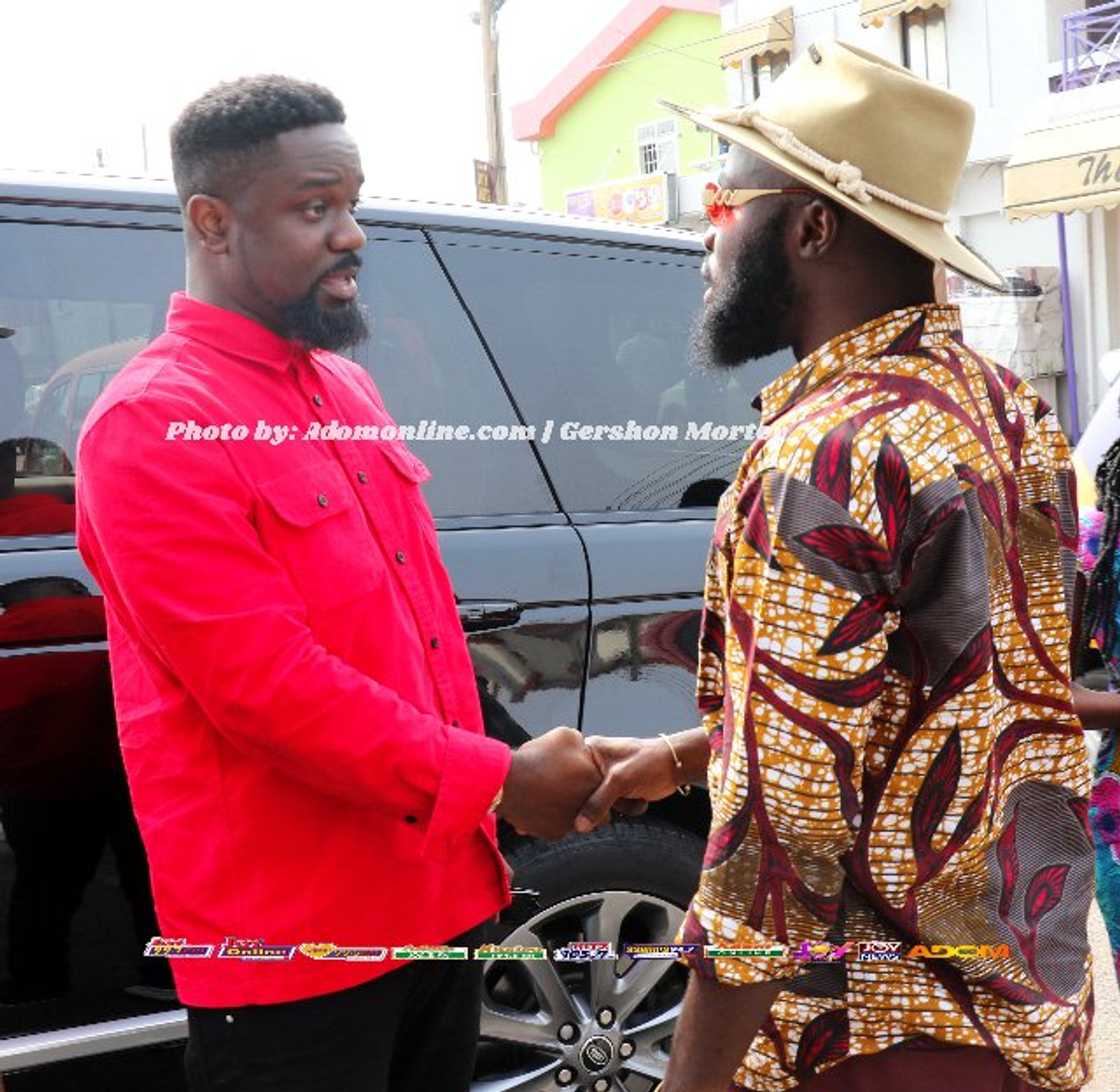 Sarkodie and M.anifest meet face-to-face (Photos) Sarkodie and M.anifest meet face-to-face (Photos)