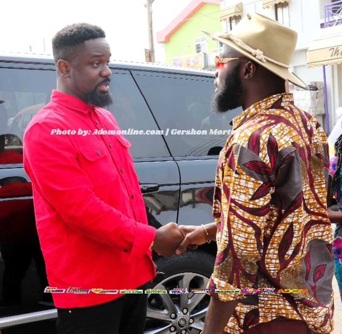 Sarkodie and M.anifest meet face-to-face (Photos)