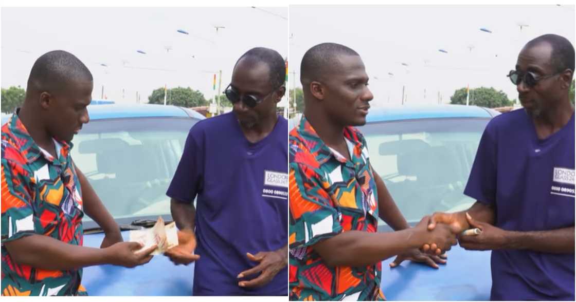 Zionfelix gives taxi driver 500 cedis after he said his 4 kids won't enjoy the holiday season Zionfelix gives taxi driver 500 cedis after he said his 4 kids won't enjoy the holiday season