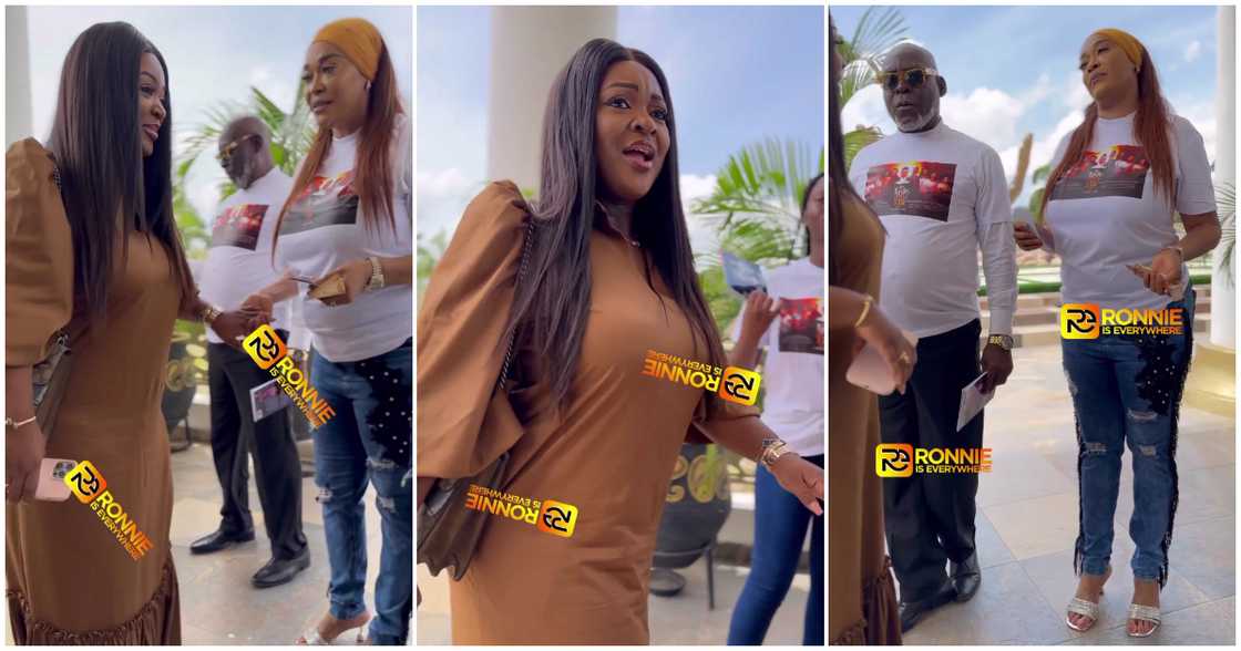 Jackie Appiah, Kalsoume Sinare and Kofi Adjorlolo at Action Chapel Jackie Appiah, Kalsoume Sinare and Kofi Adjorlolo at Action Chapel