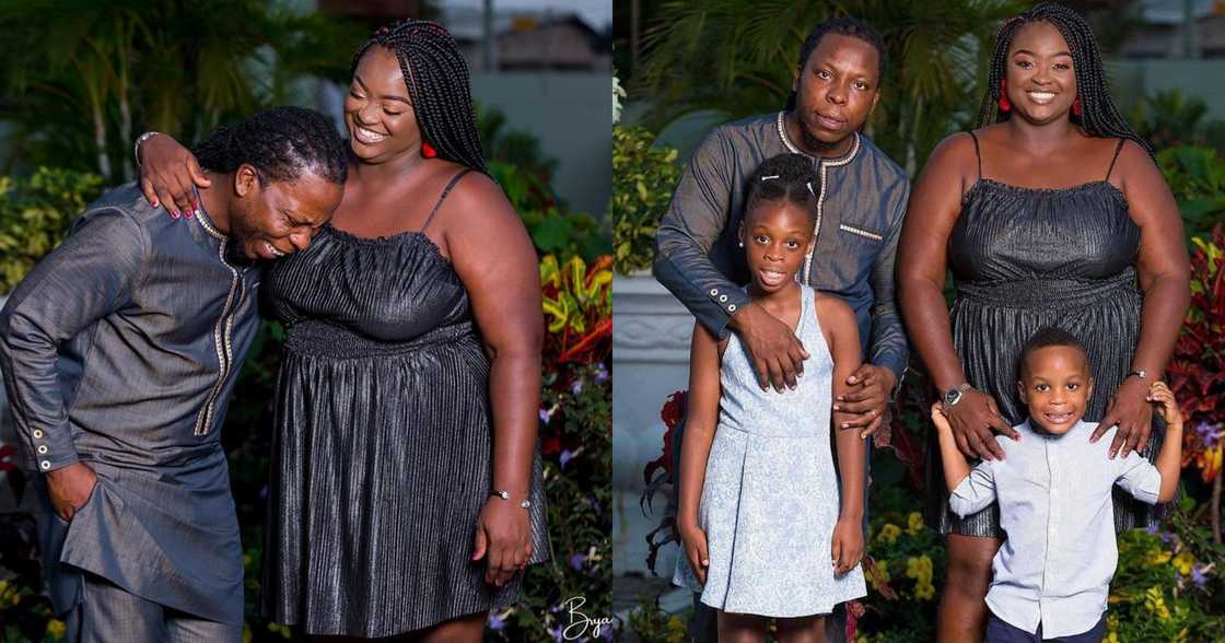 Edem: Rapper and his wife Stacey welcome a baby girl Eliana; photo drops Edem: Rapper and his wife Stacey welcome a baby girl Eliana; photo drops