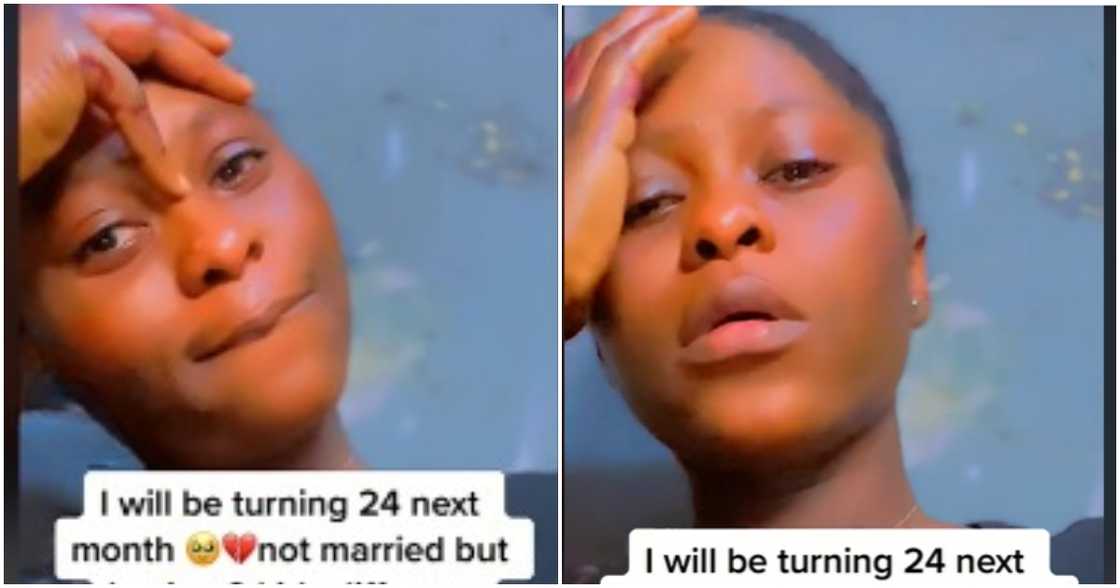 Photo of a young lady crying Photo of a young lady crying