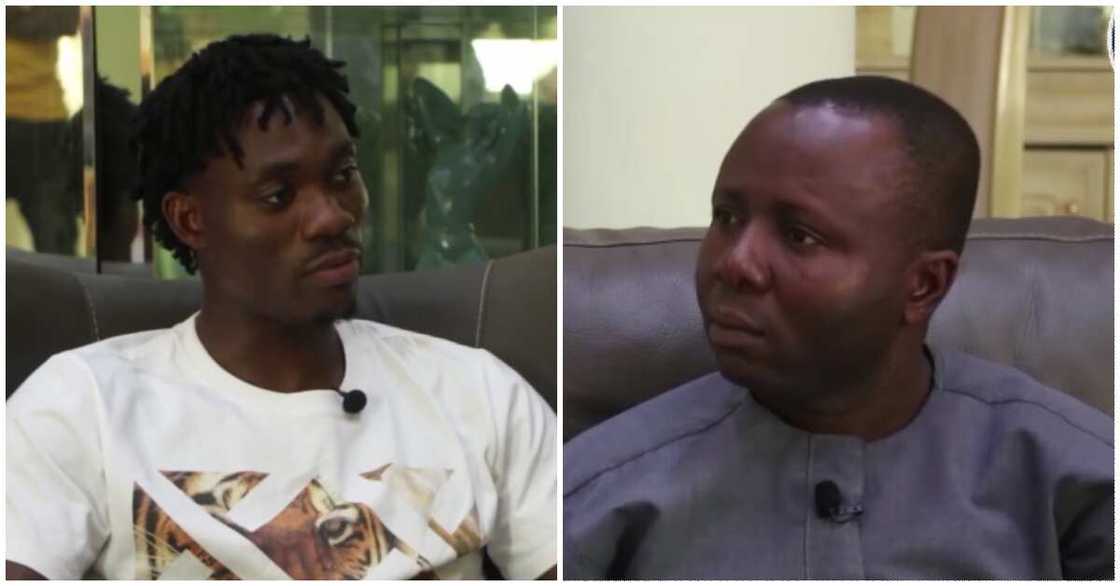 Photo of Christian Atsu and CCF founder Ibrahim Oppong Kwarteng Photo of Christian Atsu and CCF founder Ibrahim Oppong Kwarteng