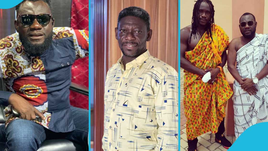 Papa Kumasi, Agya Koo and Ras Nene, kumawood, Ghana movie industry, Kwaku Manu