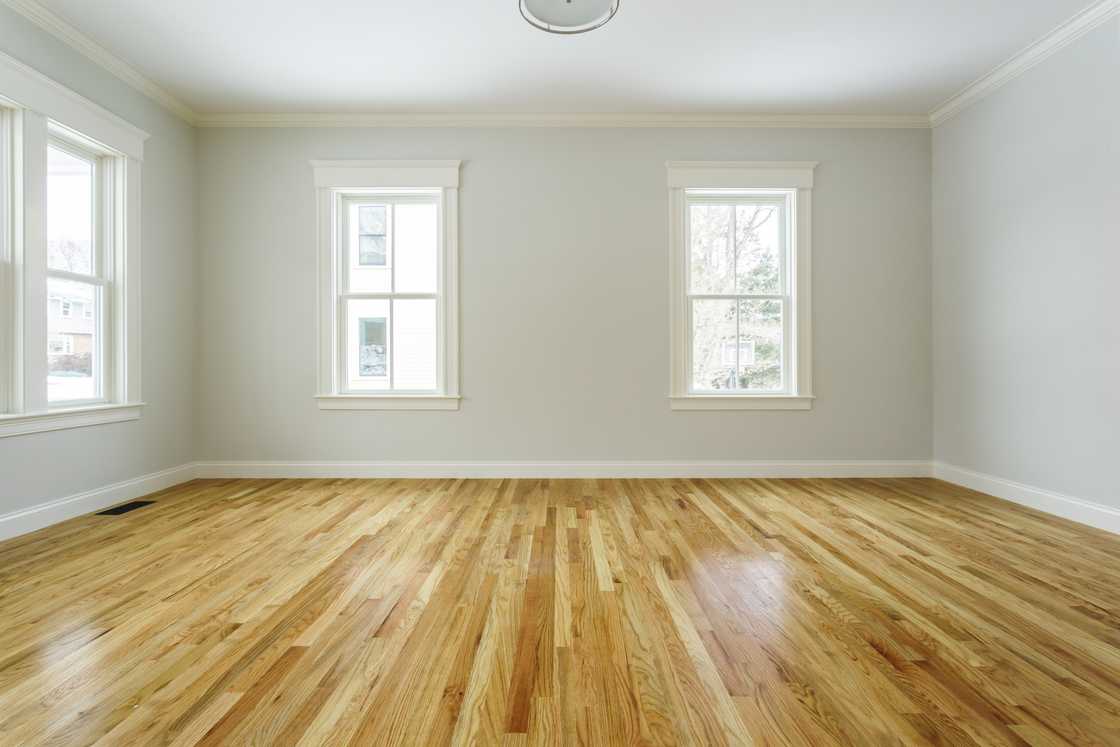 An empty living room