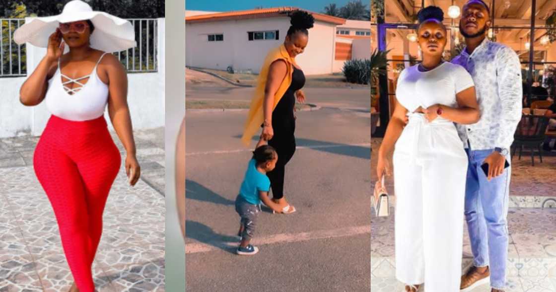 Video of Aaron Adatsi’s Son and Baby Mama Going On Walk Has Fans Talking Video of Aaron Adatsi’s Son and Baby Mama Going On Walk Has Fans Talking