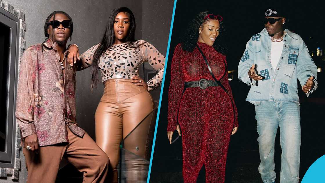 Stonebwoy and his wife Stonebwoy and his wife