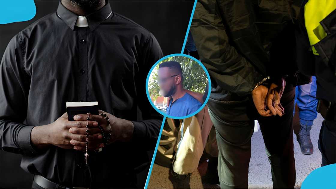 Nana Yaw Bonsu, Nana Yaw Bonsu arrested, Romance scam, Ghana pastor scam, Police arrest pastor, Tyre business scheme, Ghanaian pastor arrested