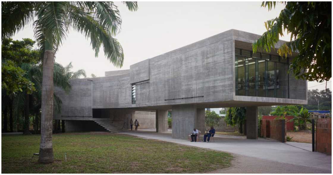 The art gallery on Nubuke Foundation's campus