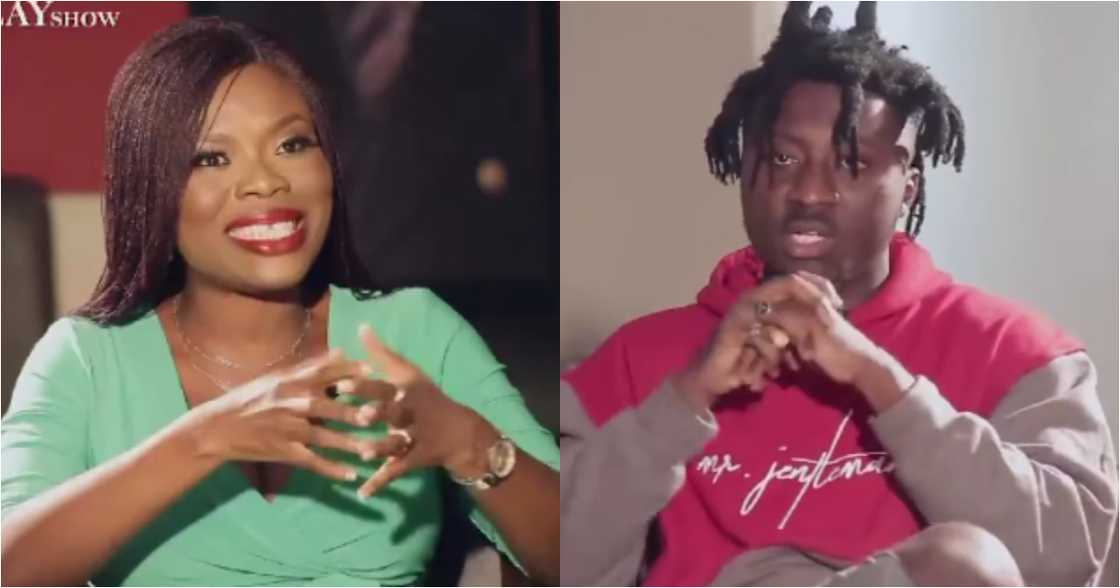 I will call you sweetheart and hold you - Rapper Amerado flirts with Delay as he shows interest in her I will call you sweetheart and hold you - Rapper Amerado flirts with Delay as he shows interest in her