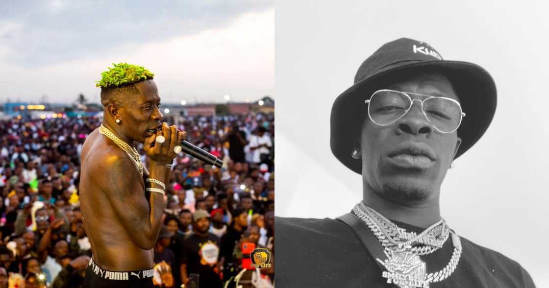 Shatta Wale speaks message