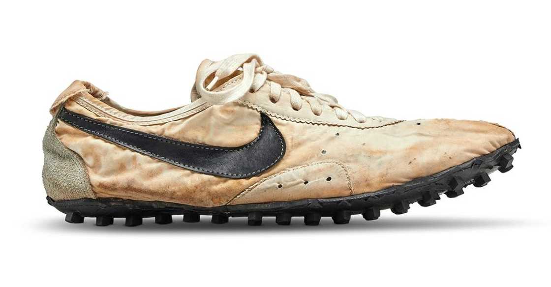 Nike "Moon Shoe" on a white background Nike "Moon Shoe" on a white background