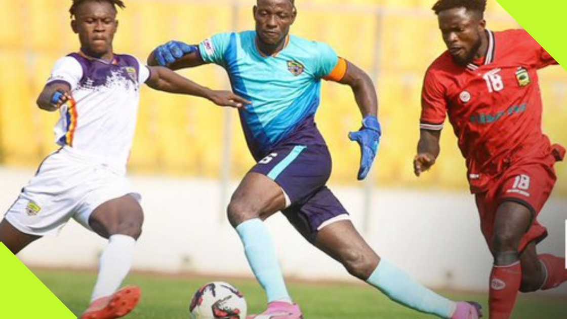 Albert Amoah's late strike sealed all three points for Asante Kotoko in their narrow win over Hearts of Oak. Albert Amoah's late strike sealed all three points for Asante Kotoko in their narrow win over Hearts of Oak.