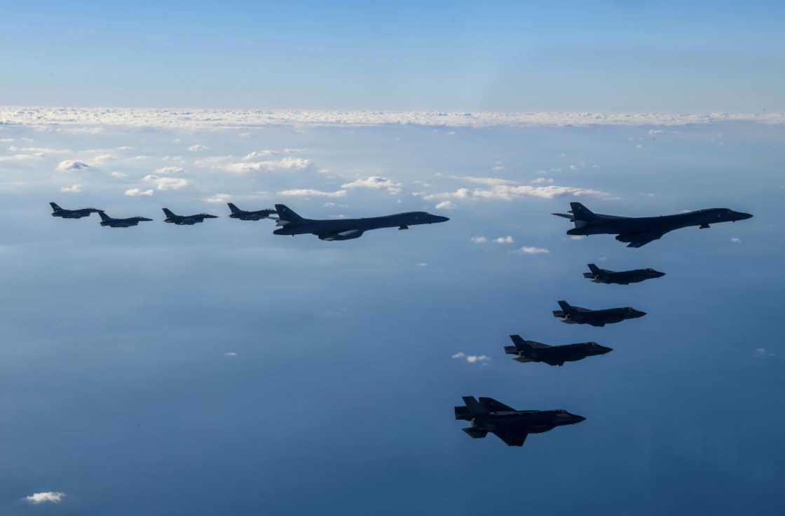 Vigilant Storm was the largest-ever US-South Korean air exercise, and involved B-1B long-range heavy bombers and F-35 stealth fighters Vigilant Storm was the largest-ever US-South Korean air exercise, and involved B-1B long-range heavy bombers and F-35 stealth fighters