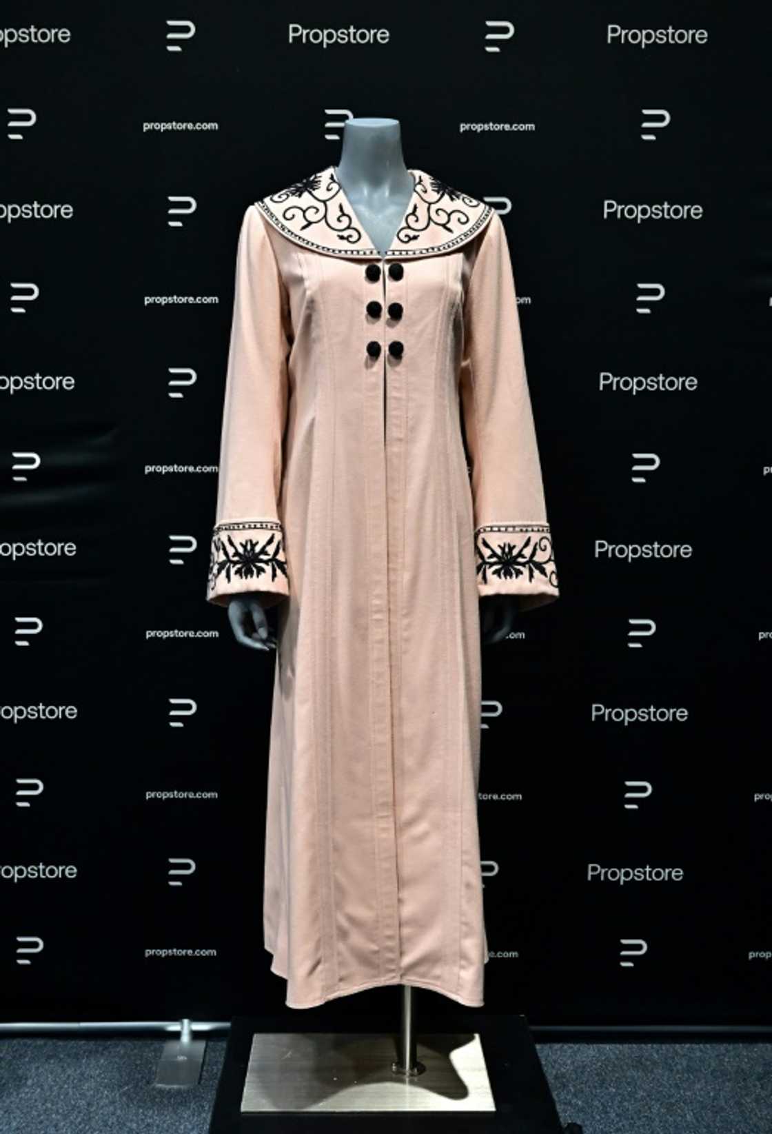 The coat worn by actress Kate Winslet in the 1997 film "Titanic" went up for auction in June 2023 in Los Angeles The coat worn by actress Kate Winslet in the 1997 film "Titanic" went up for auction in June 2023 in Los Angeles