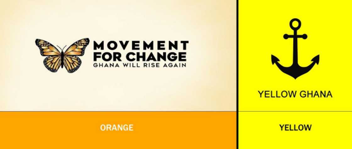 Yellow Ghana Rejects Claim It Copied Alan Kyerematen's Movement For Change Colours