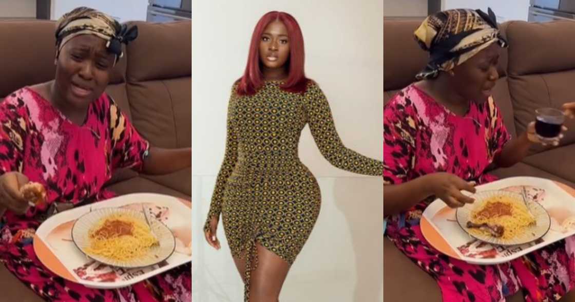 Medikal’s Wife Fella Makafui Gets Fans Laughing With Video Mimicking Women At Funeral Medikal’s Wife Fella Makafui Gets Fans Laughing With Video Mimicking Women At Funeral