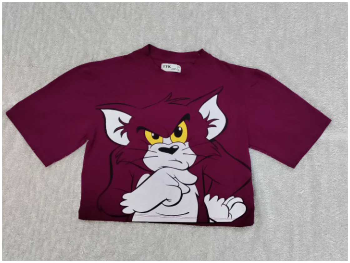 A maroon Mickey Mouse graphic top. A maroon Mickey Mouse graphic top.