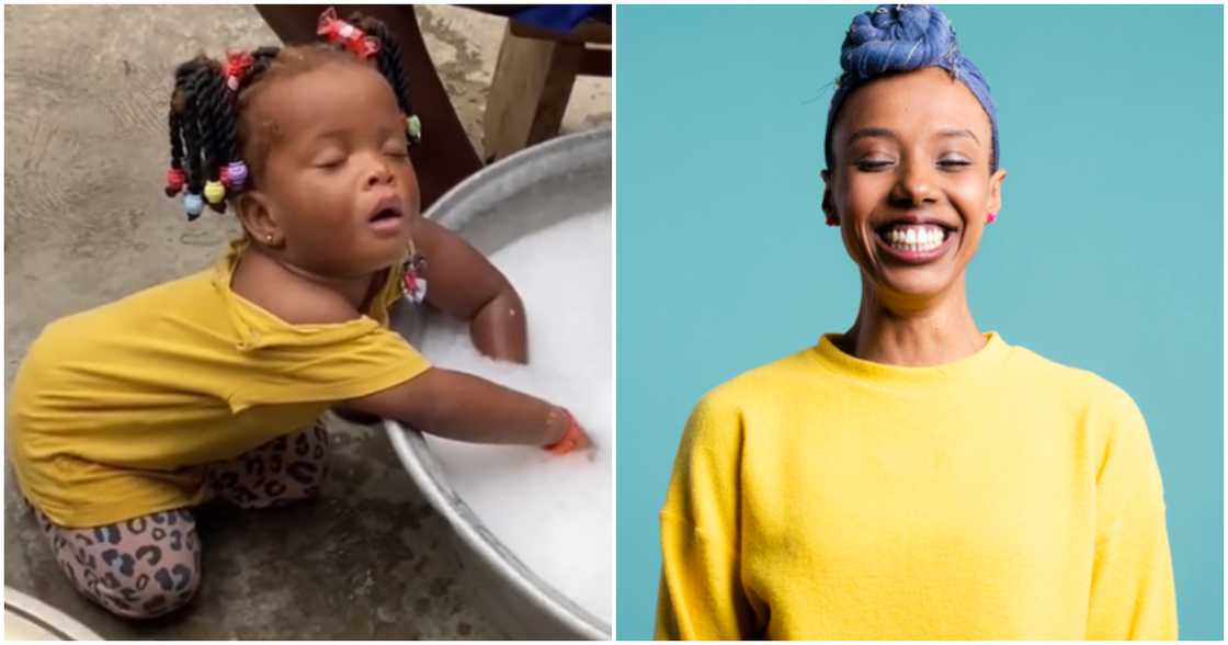 Sleeping little girl. Sleeping little girl.