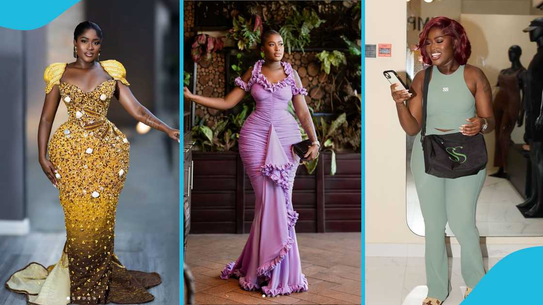 Eazzy's pregnancy, Medikal and Eazzy announce their pregnancy, Eazzy's baby bump, Eazzy's new boyfriend, Eazzy and Fella Makafui's beef