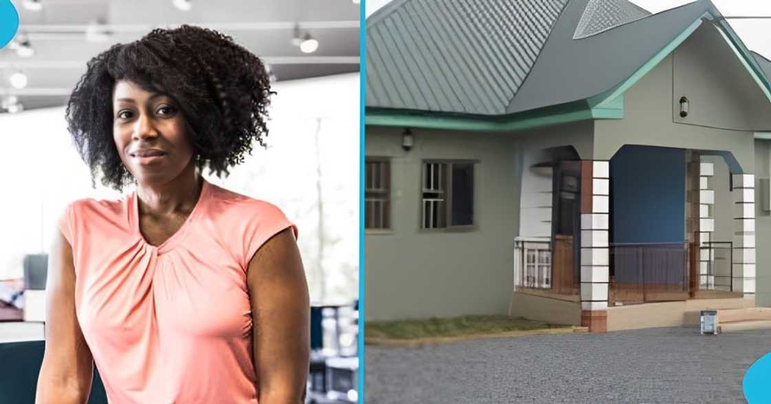 Ghanaian woman, German-bsed, houses in Ghana, borgas abroad Ghanaian woman, German-bsed, houses in Ghana, borgas abroad